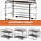 2-Tier Stackable Sliding Basket Cabinet Organizers, 2ct.